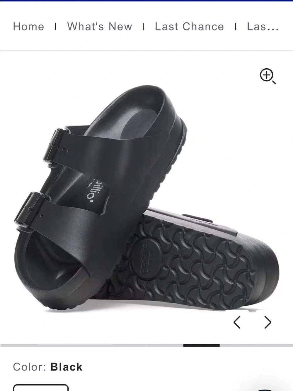 Birkenstock Arizona Flex Platform Sandal - Black Size 42/Women’s 11 No Box